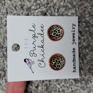 Cheetah Print Earrings